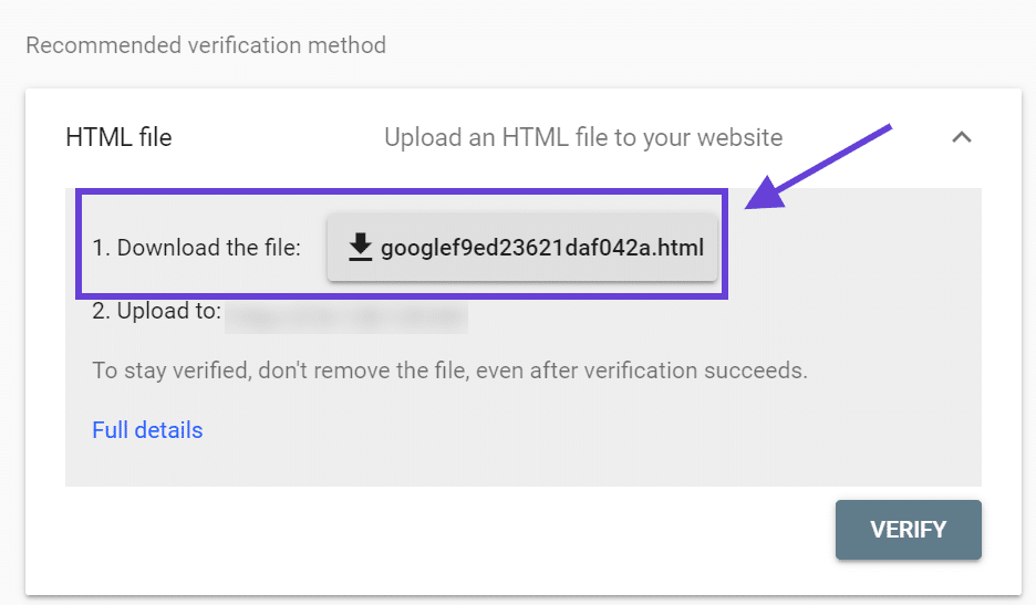 How to verify your website in Google Webmaster